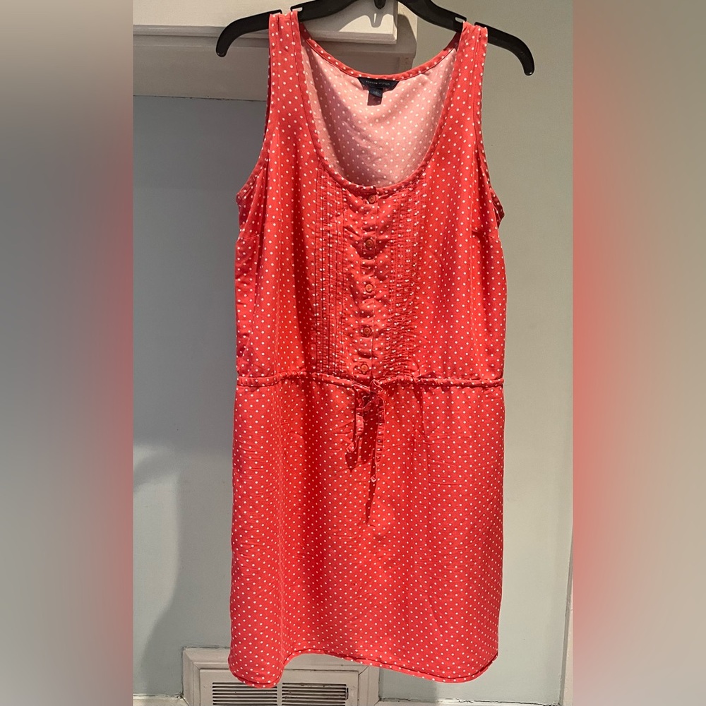 Tommy Hilfiger Polka Dot Sleeveless Dress